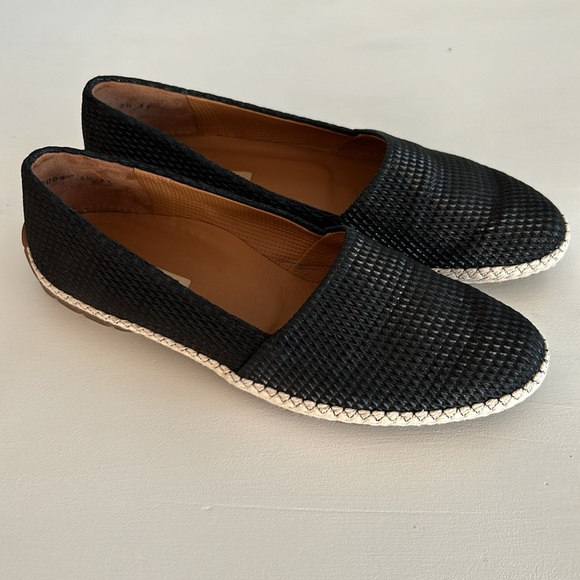 Paul Green •  Layla Leather Espadrille Flats in Black Size 8 US / 37 EU / 5.5 UK - Picture 15 of 15